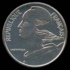 5 francs 2000 Marianne du nouveau franc Lagriffoul, 1962